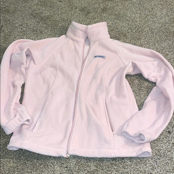Columbia Jackets & Blazers - Blush pale pink Columbia zip up jacket size medium
